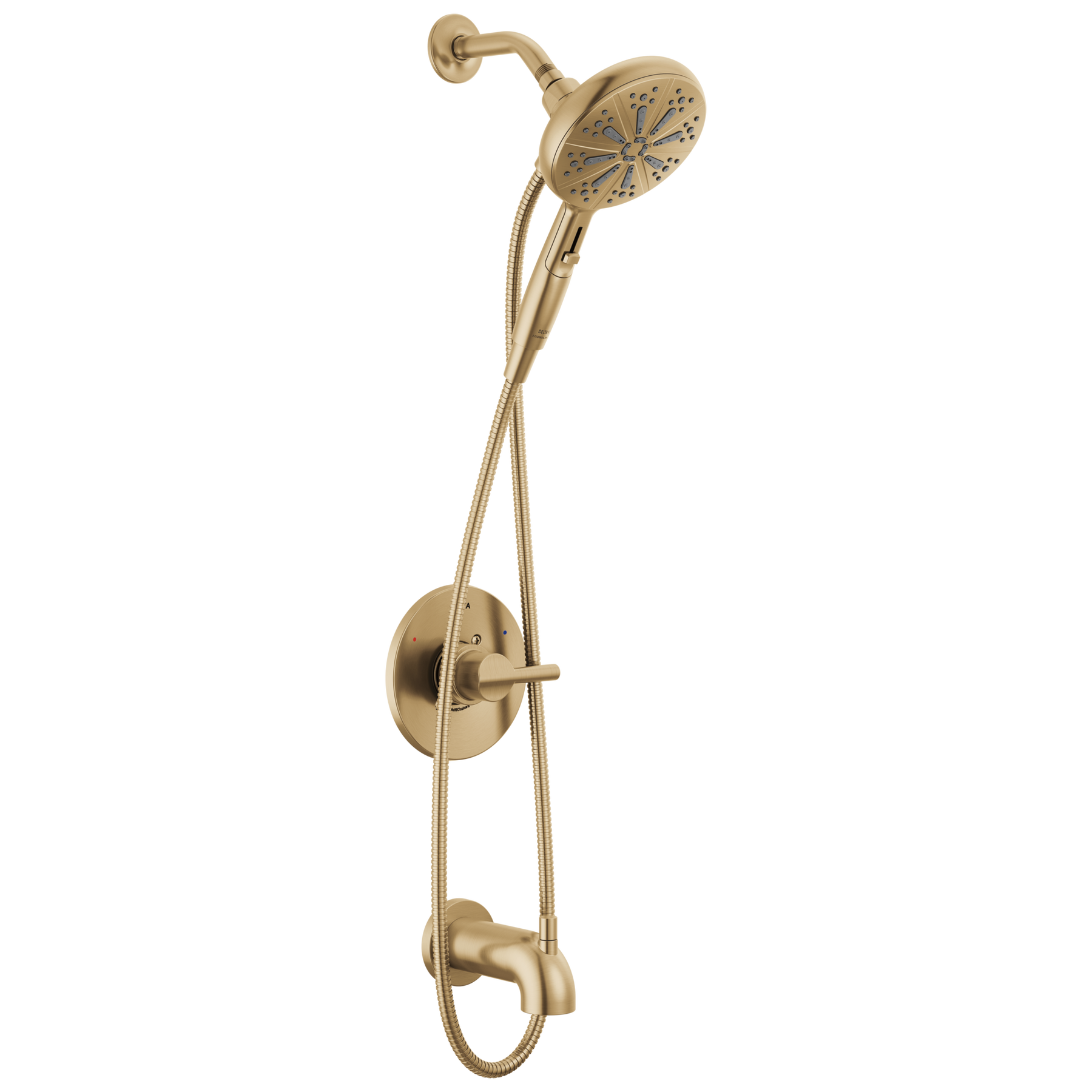 Nicoli- 14 Series Tub & Shower Trim W/ Hand Shower