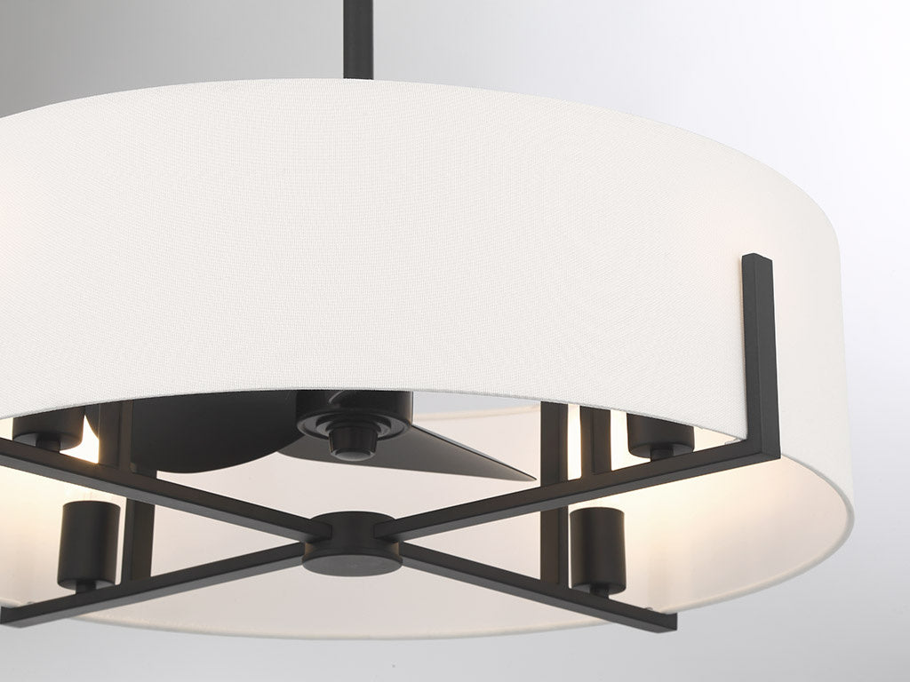 Mansell 4-Light Fan D'Lier