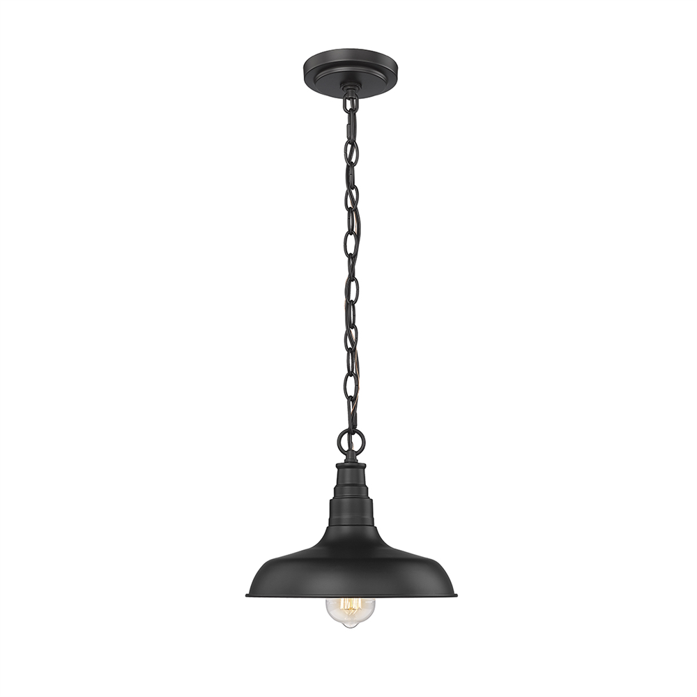 Outdoor Black Pendant