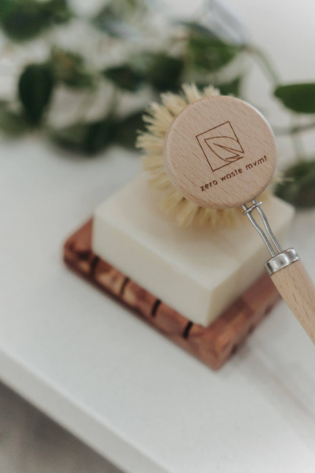 Solid Dish Soap Bar | Bergamot + Lime | Vegan & Organic