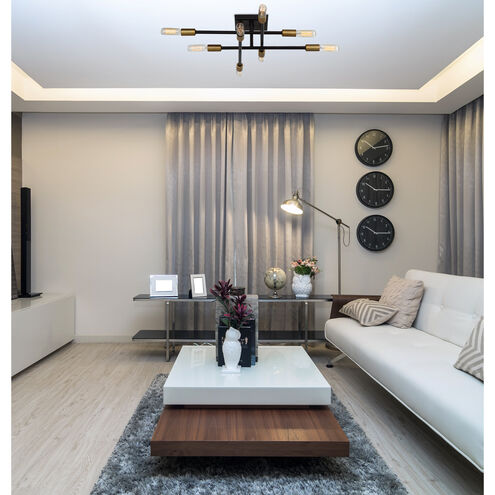 Lyrique 8-Light Semi-Flush