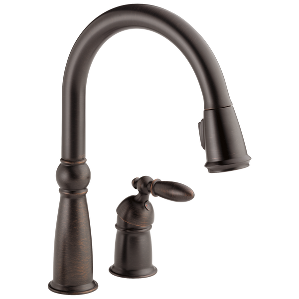 Victorian Kitchen Sink (W/ Handle)- Bronze