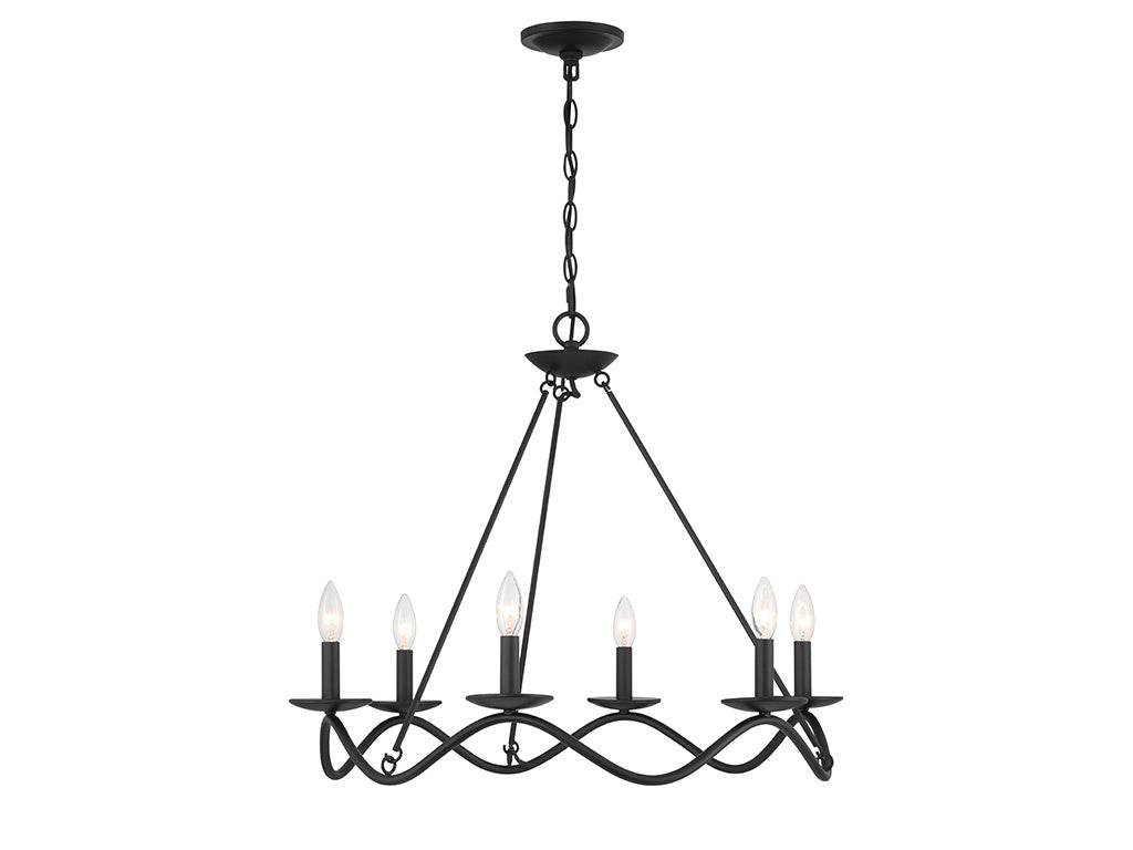 Meridian 6-Light Chandelier