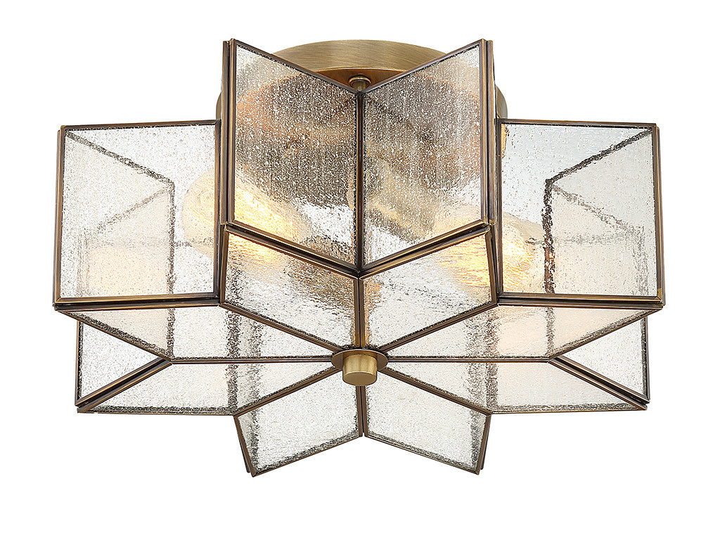 2-Light Semi-Flush