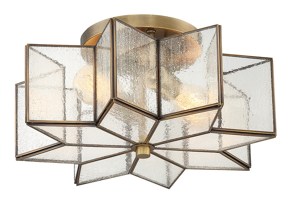 2-Light Semi-Flush