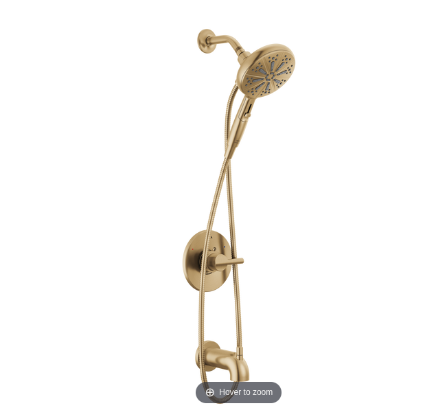 Nicoli- 14 Series Tub & Shower Trim W/ Hand Shower